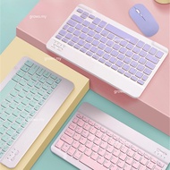 10 inch Bluetooth Keyboard and Mouse For iPad Pro 11 2nd 3rd Air 4 5 10.9 iPad 10.2 7th 8th 9th 9.7 5th 6th Tablet Slim Mini Wireless Keyboard