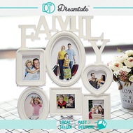 FAMILY 6 Pcs Photo Frame Wall Decoration Wall Photo Frame Photo Frame Set HAL156