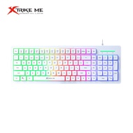 XTRIKE ME KB-309 WIRED GAMING KEYBOARD 100-KEY / 1.5M CABLE - WHITE