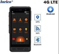 Inrico S300最新4G移動 Android 8.1 NFC SOS按鈕PTT對講機手機 Walkietalkie