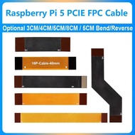 Raspberry Pi 5 PCIE FPC Cable Flexible With 90R differential matching Higher Speed Optional 3CM 4CM 