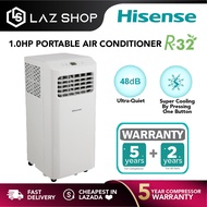 【24H Ship Out】Hisense 1.0HP R32 Portable Air Conditioner AP09KVG | Remote Control | Auto Cooling | 1.5HP AP12NXG Portable Aircond Hisense Portable Air Cond Hisense Aircond 1.0HP 1.5HP