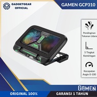 GAMEN Laptop Cooling Pad Gaming GCP310 100 Level Fan Speed Dual Fan 3900 RPM with Phone Holder