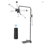 Andoer 6-arm Fill 50w 3200k-5600k Makeup Live 3200k-5600k 7-level Salon Makeup Remote Beauty With Ad