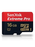 SanDisk Extreme Pro® microSDHC™ UHS-I card 16GB
