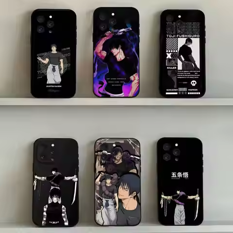 Toji Fushiguro Jujutsu Kaisen Phone Case For IPhone 17 16 15 14 13 12 11 Pro Max Mini X XR XS Plus C