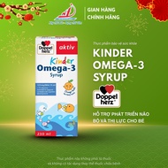 Omega 3 Syrup for Babies Doppelherz Kinder Omega-3 Syrup Supports Brain Development and Enhances Bab