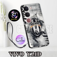 HP (GC33) Rubber Softcase VIVO Y21Dhp Football Case/ Men's Case/ VIVO Y21D Silicone Tpu Pro Camera C