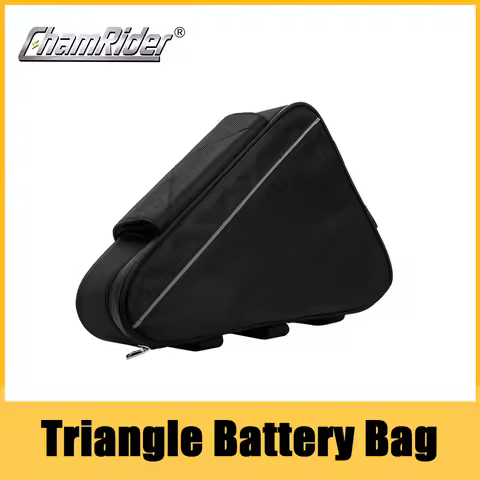 36V 48V 60V 72V E-BIKE Electric Bicycle Triangle Battery Bag Black Bicycle Frame Triangle Bags Max l