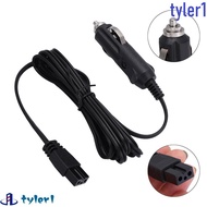 TYLER1 Car Refrigerator Lead Cable, Replacement Wire 2m Mini Fridge Lead Plug Wire, Cool Box DC 12V 