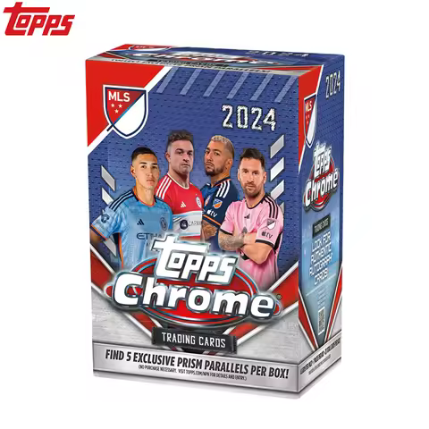 2024 Topps MLS Chrome Value Box Trading Collection Cards Messi Limited Signature Fan Gift