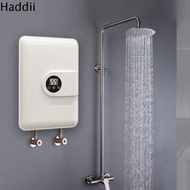 HADDII Smart Touch Display Instant Electric Water Heater Power Saving Thermostatic Bath Electric Wat