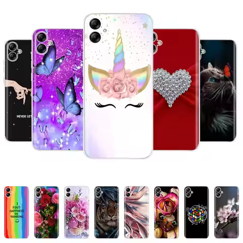 For Samsung Galaxy A04e A04 A04S 2022 Cute Printing Phone Case For SamsungA04 A 04 04e SM-A042F A045