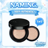 [Naming] 1+1 / Zero Gravity Cover Up Cushion - 7 colors +Refill