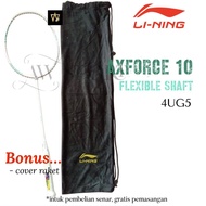 Li-Ning Axforce 10 Pearl White 4U G5 Badminton Racket