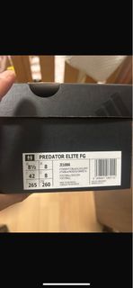 Adidas Predator Elite FG 足球鞋