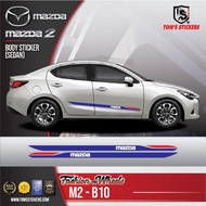 MAZDA 2 CAR BODY STICKER SET M2 - B10