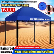 【In Stock】6x6 8x8 10x10 10x15 10x20Ft folding canopy folding tent canopy bazar tent (full set) busin