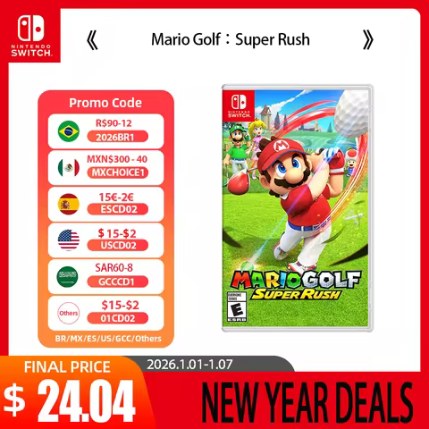 Nintendo Switch Game Deals - Mario Golf：Super Rush - Games Physical Cartridge Support TV Tabletop Ha