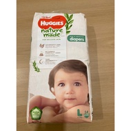 Huggies Naturemade Tape Diapers - Super Premium, Natural Diaper
