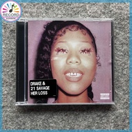 Original Drake 21 Savage Her Loss CD Album [Sealed] Brand New QBMY