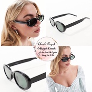 Asos Bevel Oval the sunglasses in Black g15 Asos Uk Auth (Actual pictures included)