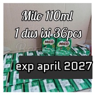 Susu Milo 1 dus 110 ml isi 36 kotak active go 1 karton isi 36pcs 110ml