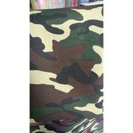 Ready To Send... 1.5m TWILL POLYESTER PE LORENG Fabric Materials PE Black White TNI Bright METERAN P