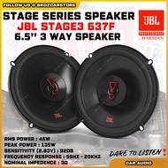 🔊 Original JBL Stage3 637F 6-1/2 (160mm) 3 Way Coaxial Car Speaker 45W RMS Power 135W Peak Power Car