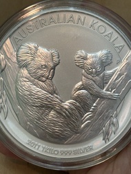 澳洲珀斯銀幣 2011年澳洲樹熊 1公斤