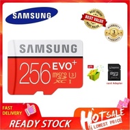Microsd Samsung micro sd Memory card 256 GB 100MBps Class 10 Memory card 256GB