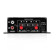 AK270 Mini Audio 2-Channel Stereo Power Amplifier Portable Sound AUX Input Speaker Amp for Car and H