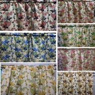 Sink curtain/ panlababo geena fabric 32”Lx60”W
