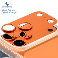 3D Carved Metal Camera Lens Protector Compatible for iPhone 17 Pro Max