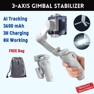 Handheld Gimbal 3-Axis Cell Phone Stabilizer Anti-Shake Intelligent Face To Follow Camera M01 Photo