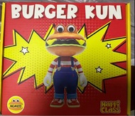 happi class 漢堡君 原色  有狗仔 400%