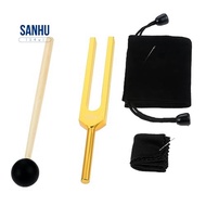 528 Hz Tuning Fork, Gold  Tuning Forks 528 Hz for Healing, Musical Instrument, Meditation, Relaxatio