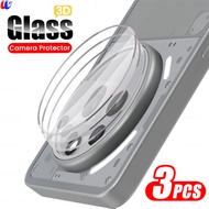 1-3ชิ้นกล้องหลังกระจกโค้ง3D HD อุปกรณ์ป้องกันเลนส์เคสเป็นมิตรสำหรับโทรศัพท์ (3a) Pro (3a) 5G 2025 A0