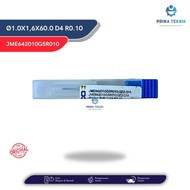 Endmill ø1.0 x 1.6 x 60.0 D4 R0.10 || SECO brand