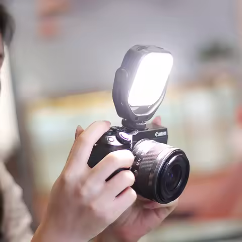 VIJIM VL66 Fill Light 360° Rotatable LED Video Light 3200k-6500k Vlog Extend Cold Shoe Built-in 2000