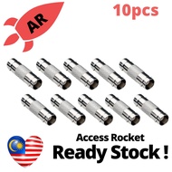 BNC Female to BNC Female Connector CCTV Video Connector Converter x 10pcs