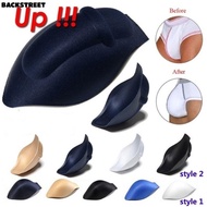 BACKSTREET 6 Colors Bulge Pad Soft Men Jockstraps Swimwear Enhancer Cup