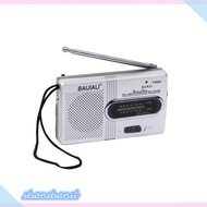 Shanshan AM FM Radio Emergency Battery Supply Portable Radio Speaker Adjustable Large Tuning Wheel 2 Band Radio With