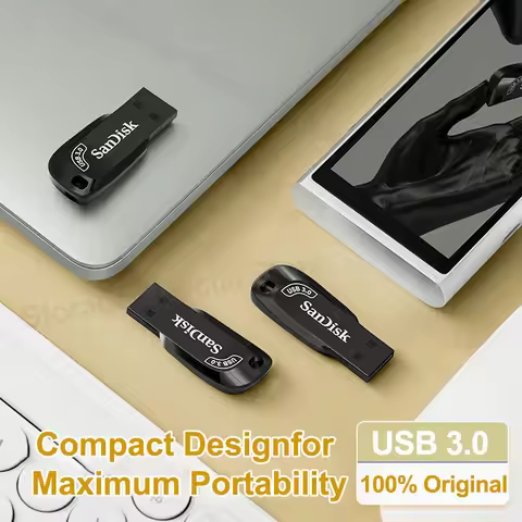 SanDisk USB 3.0 Pendrive Ultra Shift Original 32GB 64GB 128GB 256GB 512G USB Flash Drive CZ410 Memor