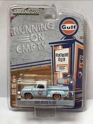 Greenlight 1963 Dodge D-100 Gulf 海灣石油 車仔 1:64 like Minigt Tarmac Tomica Poprace Hotwheels