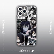 Square Edge iPhone Case Samsung Xiaomi Oppo Anime Kimetsu no yaiba Demon Slayer Sword Character Igur