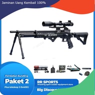 LARIS Senapan Angin Predator 38 PCP + Teleskop | Paket 2 Bundling