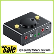 3.5mm to  Audio Switcher Bidrectional Switcher 1 in 2 Out or 2 in 1 Out Dual  to 3.5mm Splitter Swit