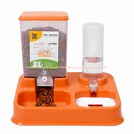 Paws N Tails 2in1 Pet Fedder Jumbo Cat Dog Food & Drinking Place 1 set