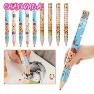 CHAYUMDA Giant Wooden Pencil, 33.5cm Capibara/Puppy Giant Pencil, Creative With Eraser Big Pencil Sc